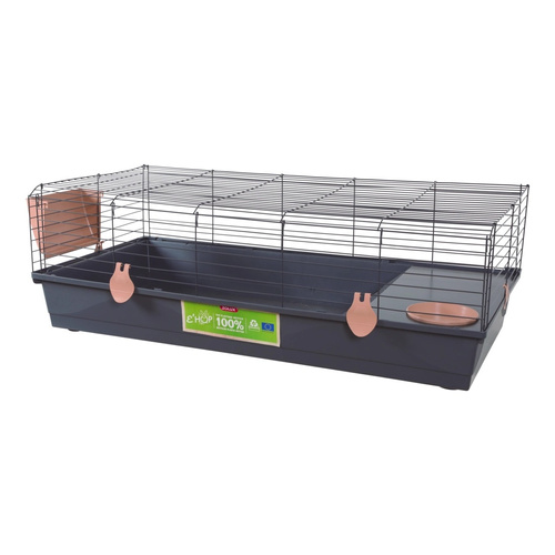 ZOLUX Klatka dla królika miniaturowego i kawii domowej EHOP 120 cm, różowa