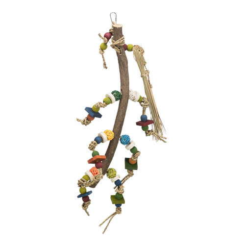 Trixie Zabawka z naturalnego drzewa dla papug, 56 cm