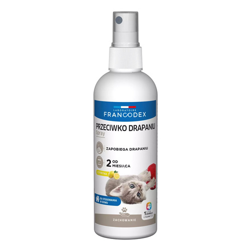 FRANCODEX PL Spray przeciwko drapaniu przez kocięta i koty 200 ml