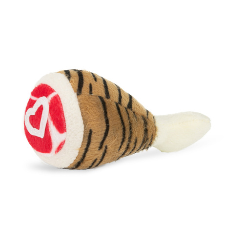 Barry King Zabawka, dla psa, szynka-kostka tygrys, pluszowa, 12,5 cm