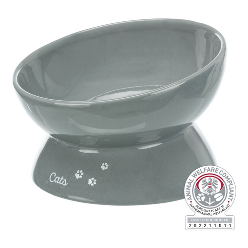 Trixie miska ceramiczna dla kota 350ml ścięta