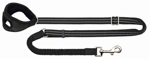 Trixie SMYCZ do joggingu 0,9-1,3m / 20mm czarny