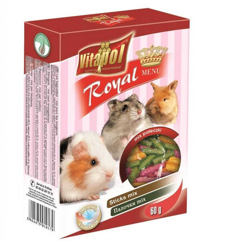 Vitapol Menu PALUSZKI Mix przysmak gryzoni 60g