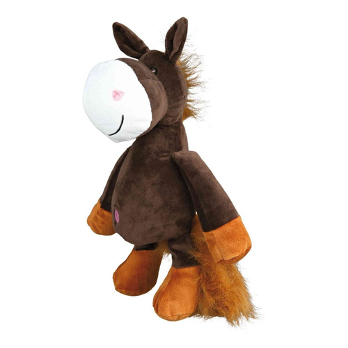 Trixie zabawka pluszowa koń piszczący 32cm