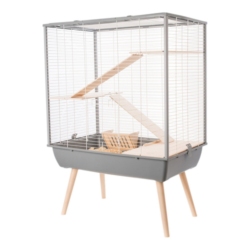 ZOLUX Klatka dla dużych gryzoni i małych ssaków NEO COSY H80 kol. szary