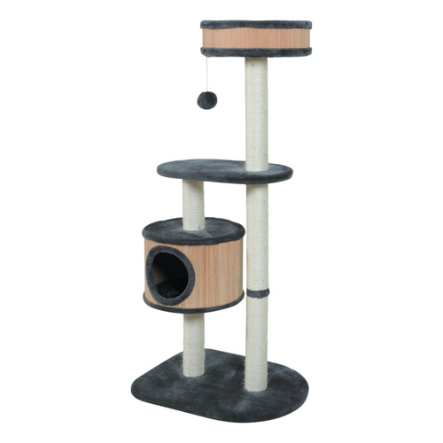 ZOLUX Drapak dla kota BAMBOO 3 kol. szary 127 cm