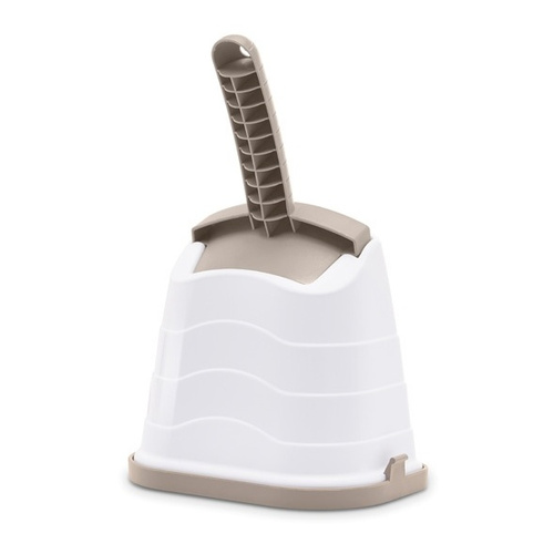 IMAC Romeo łopatka do kuwety ze stojakiem ciemnobeżowa 175x11x28