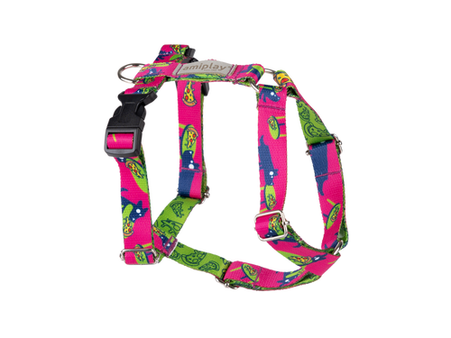 amiplay Szelki regulowane Guard Amik M 25-40 35-55x2cm PizzaDog