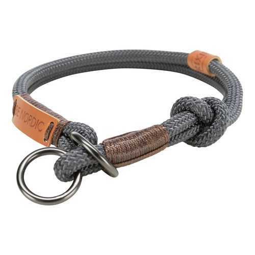 Trixie OBROŻA zaciskowa BE NORDIC dla psa XS-S 30cm szary