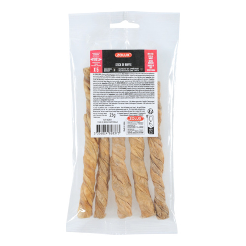 Zolux Przysmak naturalny dla psa Pałeczka z jelit bawolich 5 szt., 25 g
