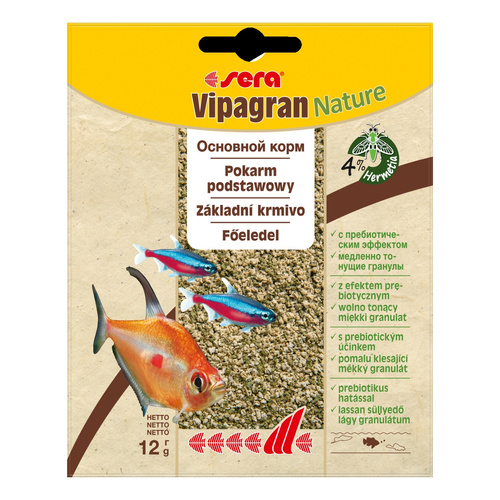 Sera Vipagran Nature-saszetka 12g granulat - pokarm podstawowy
