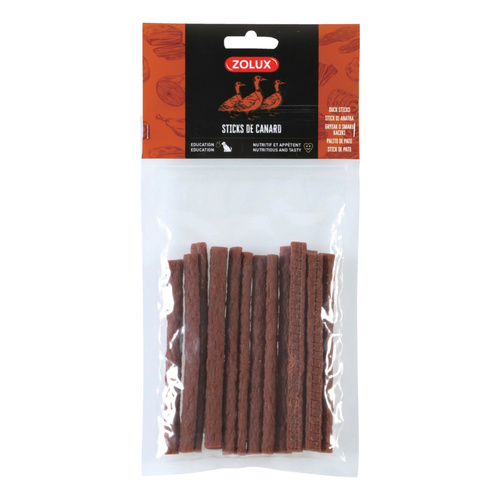 ZOLUX Przysmak naturalny dla psa Pałeczki z kaczki 100 g