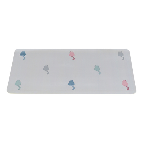 Trixie Podkładka pod miski dla kota plastik szałwiowa 44 x 28 cm