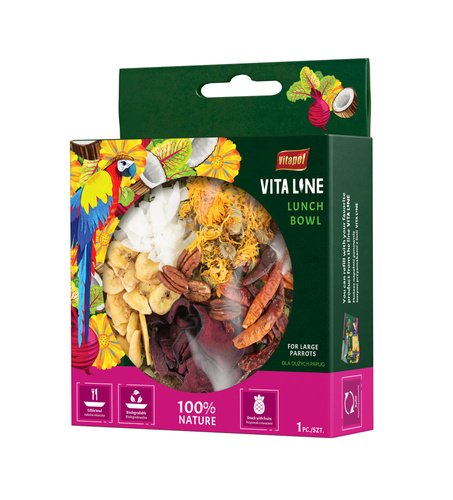 Vitapol Vitaline Lunch Bowl dla dużych papug