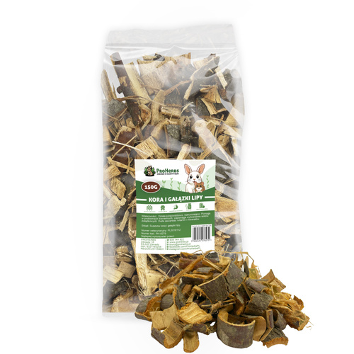 ProHerbs Kora i gałązki lipy 150g - trawienie, spokój i odporność!