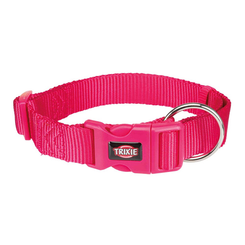 Trixie Obroża Premium, L-XL: 40-65 cm/25 mm, fuksja