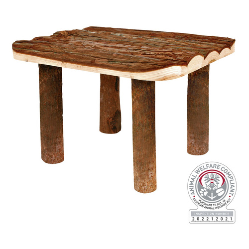 Trixie Zadaszenie dla świnki morskiej domek drewniany 30×22×25cm