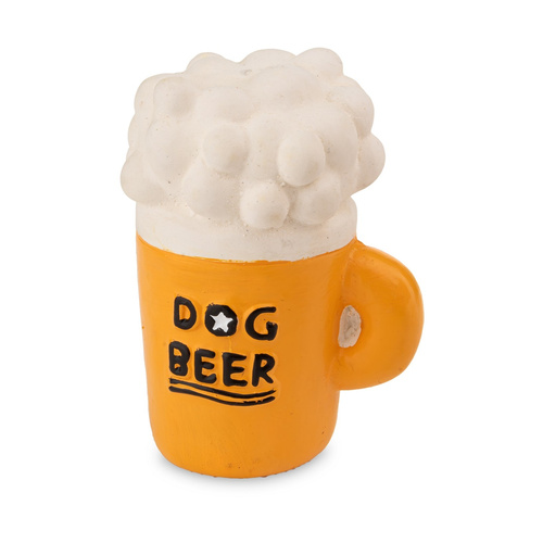 Barry King Zabawka, dla psa, kufel z piwem, lateksowy, 7 cm
