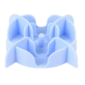 ZOLUX Wkład spowalniający jedzenie do miski psa, kota M niebies.17,5x17 cm