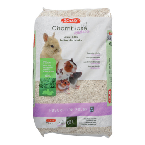 ZOLUX Ściółka dla królika i gryzoni Chambiose Nature 60 l