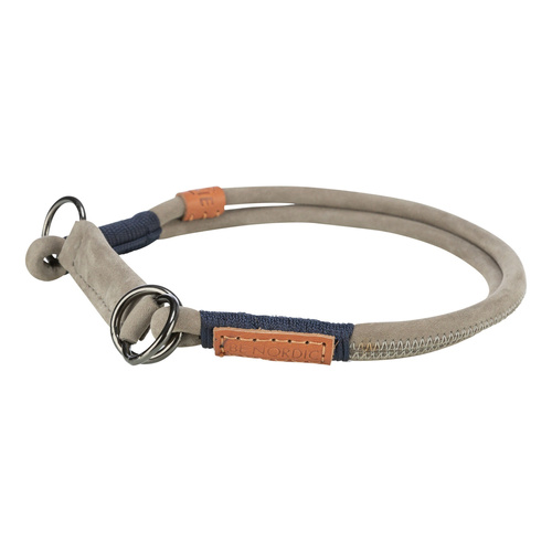 Trixie BE NORDIC, obroża zaciskowa, dla psa, szara, L-XL: 55 cm/? 10 mm
