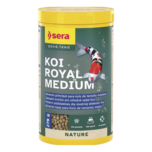 Sera Koi Royal Medium  1.000 ml granulat - pokarm postawowy dla Koi