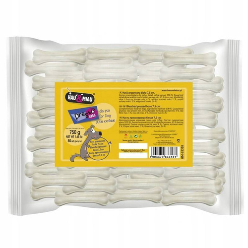 Hau Miau Kości prasowane dla psa 26,5cm 2,8kg