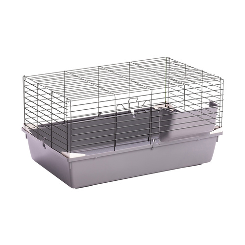 Panama Pet Klatka dla gryzoni i królika, CAVIA, szary, 75 x 47 x 43 cm