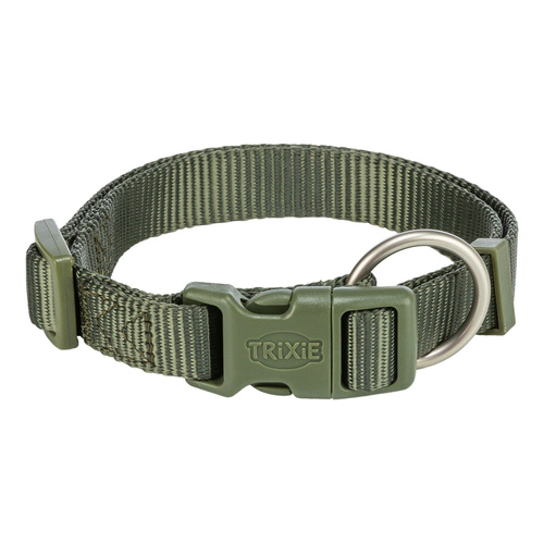Trixie Premium, obroża, dla psa, oliwkowa zieleń, L-XL: 40-65 cm/25 mm
