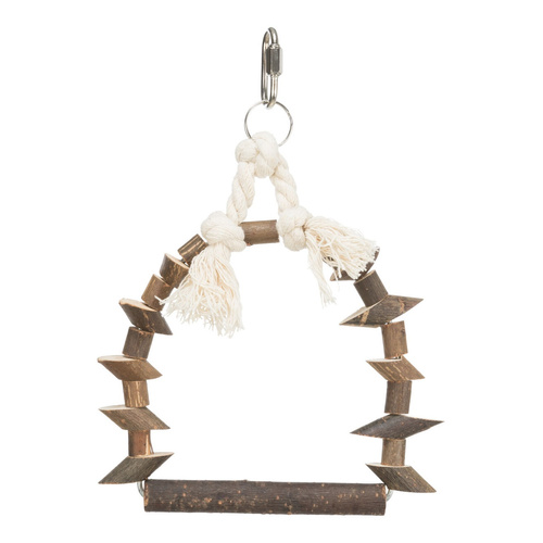 Trixie HUŚTAWKA DREWNIANA DLA PTAKÓW 15x20cm