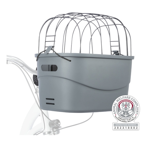 Trixie Kosz na rower przedni dla psa/kota plastik 42x39x30cm