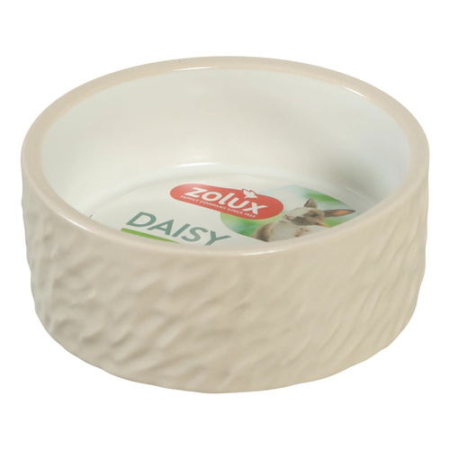 ZOLUX Miska ceramiczna dla gryzonia DAISY 200 ml beżowa