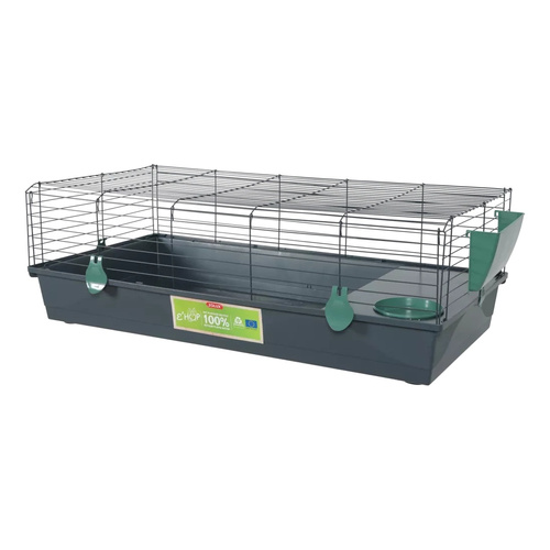 ZOLUX Klatka dla królika miniaturowego i kawii domowej EHOP 120 cm, zielona
