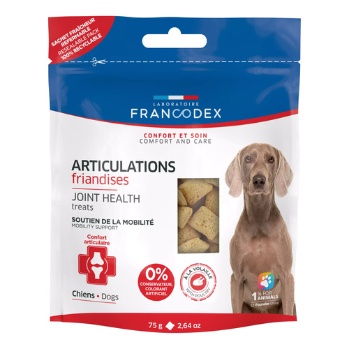 FRANCODEX Przysmak dla psów na zdrowe stawy smak drobiu 75g