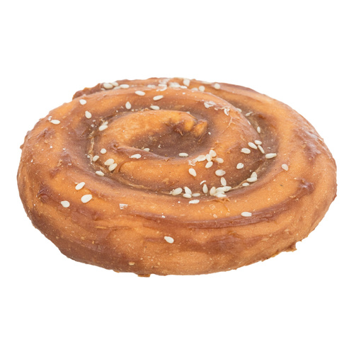 Trixie Ring Denta Fun Skóra naturalna z Kaczką 9cm 70g