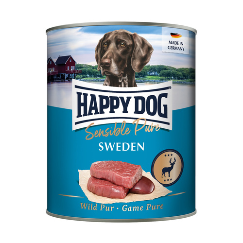Happy Dog Sensible Pure Dziczyzna 100% Sweden 800g