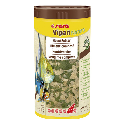 Sera Vipan Nature Large Flakes 1000 ml duże płatki - pokarm premium