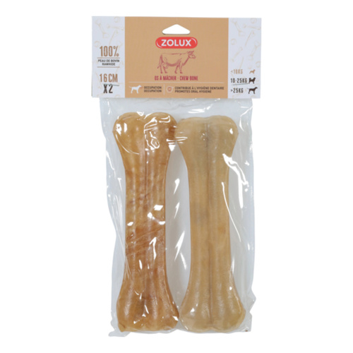 ZOLUX Przysmak dla psa Kość prasowana 16 cm x 2
