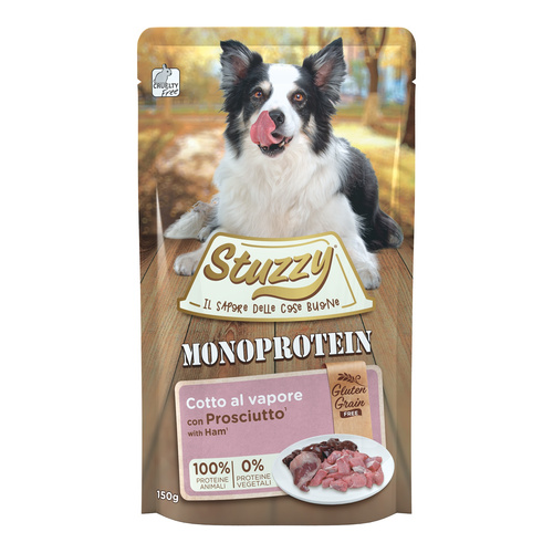 Stuzzy Monoprotein karma mokra dla psa szynka pasztet 150 g