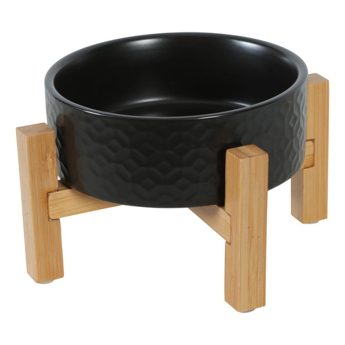 ZOLUX Miska ceramiczna dla psa i kota KERAMO SOLO kol. czarny 300 ml