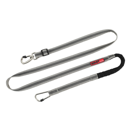 Zolux Smycz dla psa do biegania z amortyzatorem MOOV kol. szary