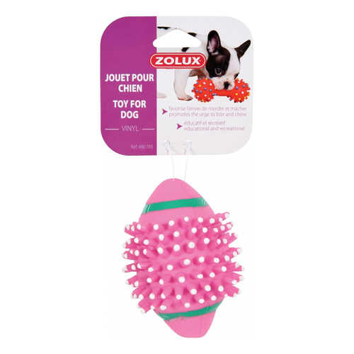 ZOLUX Zabawka winylowa dla psa Piłka do rugby 11,5 cm