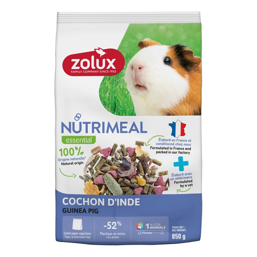 ZOLUX Karma mieszanka dla kawii domowej (świnki morskiej) NUTRIMEAL 4 850g