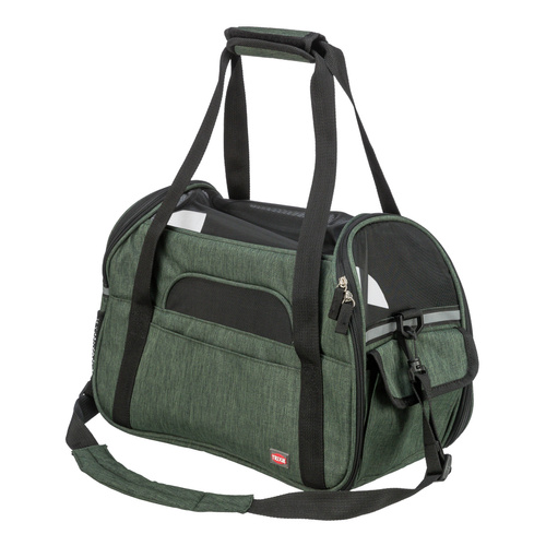 Trixie Madison torba dla psa oliwkowa zieleń 19 x 28 x 42 cm