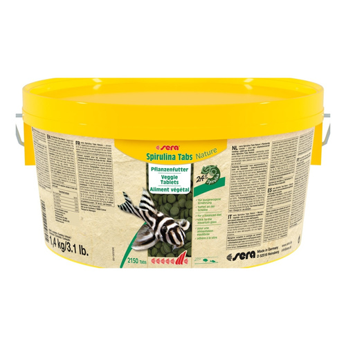 Sera Spirulina Tabs Nature 14 kg - pokarm roślinny