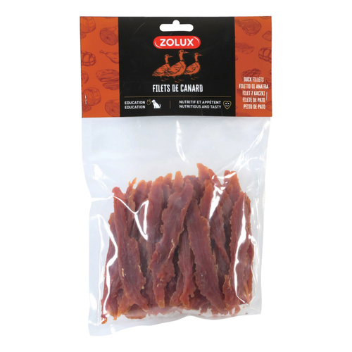 Zolux Przysmak naturalny dla psa Filet z kaczki 300 g