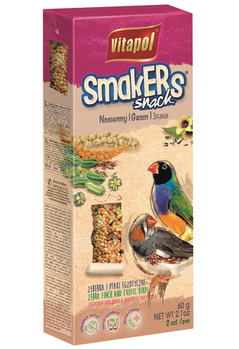 Vitapol SMAKERS DLA ZEBERKI I EGZOTYCZNYCH NASIENNY