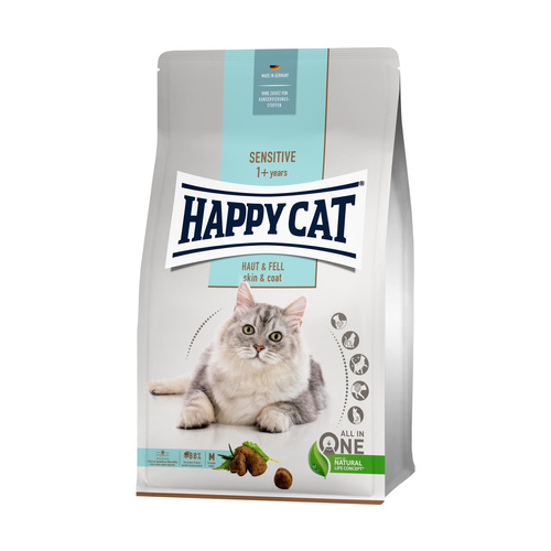 Happy Cat Sensitive sucha karma dla Kota zdrowa skóra sierść 4kg