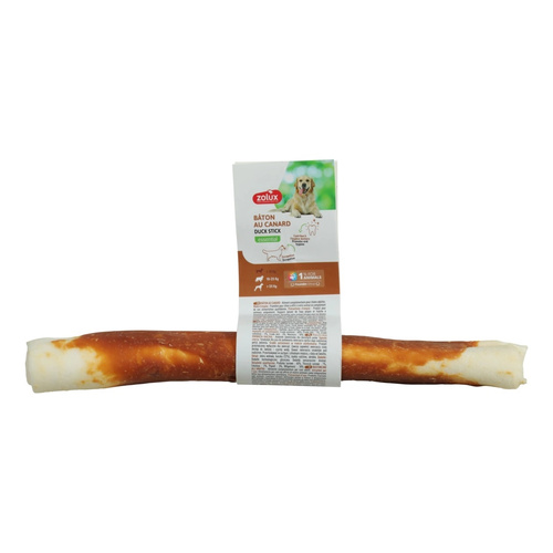 ZOLUX Gryzak dla psa pałeczka owinięta kaczką 25 cm