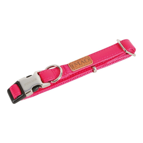 Zolux Obroża dla psa stylowa IMAO PICCADILLY 25 mm kol. fuksja
